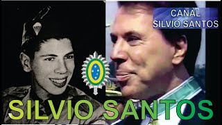 Silvio Santos sendo condecorado pelo Exército Brasileiro [upl. by Ellinej]