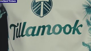 Tillamook new Portland Timbers jersey sponsor [upl. by Gaeta]