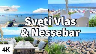 Sveti Vlas amp Nessebar 4K  Summer Holiday  Bulgaria [upl. by Hedges]