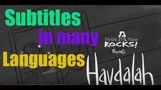 Havdalah 🕯️🕯️ Lyrics ESPAÑOL Y Pronunciación Hebrea  ✡️ havdalah song [upl. by Dirtsa]