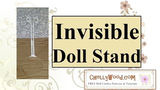 Doll Crafts Invisible Doll Stand Tips and Tricks [upl. by Deloria265]