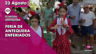 🎡🎢 Feria de Antequera  Enferiados  Vive la Feria en Antequera  23 agosto [upl. by Anaeco]