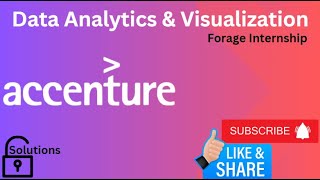 Accenture Task 1 amp 2  Data Analytics amp Visualization Internship  Forage Certification [upl. by Bixler251]