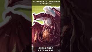 Exposed DampD 5e Velomachus Lorehold Challenge Rating Shorts [upl. by Samuele]