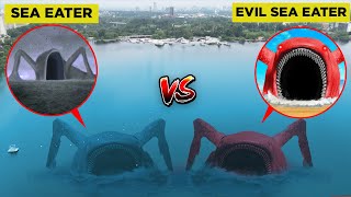 Drone Catches EVIL SEA EATER vs SEA EATER IN REAL LIFE SEA EATEREXE [upl. by Harold58]