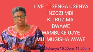 LIVE🔴SENGA USENYA INZOZI MBI KU BUZIMA BWAWE WAMBUKE UJYA MU MUGISHA WAWE250788812604 EPIPHANIE [upl. by Bullock]