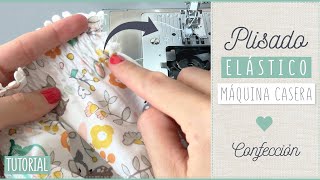 ¡EL MEJOR PLISADO ELÁSTICO CON TU MÁQUINA CASERA ¡FACILÍSIMO Y RÁPIDO TUTORIAL PASO A PASO [upl. by Ynattirb310]