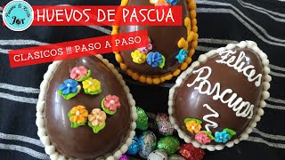 Huevos de Pascua PASO A PASO CON TODOS LOS SECRETOS [upl. by Airyt]