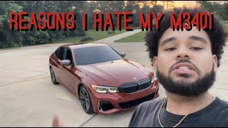 10 THINGS I HATE ABOUT MY 2020 M340i [upl. by Accire]