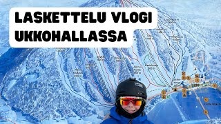 Laskettelu Vlogi Ukkohallassa [upl. by Sophie]