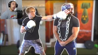 REACTING TO LOGAN PAULS PUNCHING POWER [upl. by Ihcur]