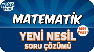 LGS MATEMATİK YENİ NESİL SORU ÇÖZÜMÜ 🚀 ORTAZOR SORULAR❗ [upl. by Rehotsirhc]