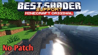 How to Install Shader in Minecraft Original [upl. by Eiffub]