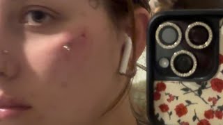 taking out all my piercings pain [upl. by Buyers]