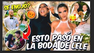 Esto fue lo que pasó en la boda de Lele Pons 😨💔 Cecia Loaiza [upl. by Eicyak1]