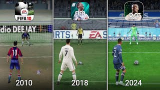 Evolution of FIFA MOBILE 20102024  FIFA 10  FC MOBILE 24 [upl. by Pietrek217]