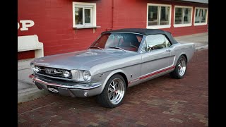 Revology Car Review  1966 Mustang GT Convertible [upl. by Aiduan]