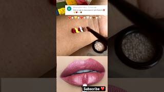 Pink Shimmer Lipstick Shades created 💄colourmixing lipstickhacks satisfyingvideo [upl. by Aennyl]