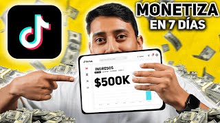 Cómo monetizar una cuenta de TikTok 2024 LATAM 😱💰 [upl. by Costa782]