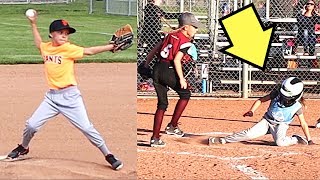 ⚾️BASEBALL SOFTBALL and a Game Winning HOME RUN 🥎 [upl. by Aikemet]