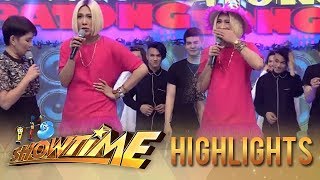 Its Showtime Jhong makes fun of Vice Gandas outfit [upl. by Adnawt]