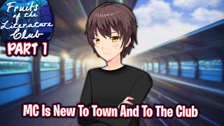 MC Is New To Town And To The ClubPart 1DDLC Fruits of The Literature Club MOD [upl. by Steady]