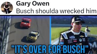 Kyle Busch CANNOT Win  NASCAR Creators React To Kansas Playoffs 2024 [upl. by Choo]