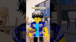 MY PARENTS FORCED ME TO EAT SOMETHING I DIDNT LIKE😡😫 robloxshorts berryave roblox [upl. by Ahsinej593]