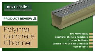 Polymer Concrete Channel  Product Review [upl. by Xena]