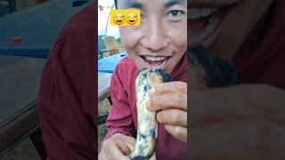 काकाeating bone marrow😅😅😅comedy [upl. by Laefar319]