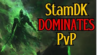 ESO PvP  StamDK Is STRONG  Scions of Ithelia Chapter [upl. by Mckeon655]