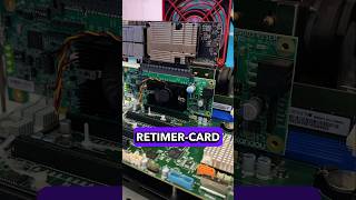 Was ist eine RetimerCard Die spannende Erklärung computex pcbuilding hardware [upl. by Lathrope]