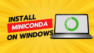 Install Miniconda on Windows  How To Install Anaconda [upl. by Aniles]