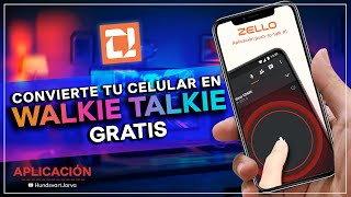 ZELLO  WALKIE TALKIE EN TU CELULAR  GRATIS HundsvartJarva [upl. by Brita]