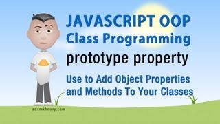 JavaScript prototype Tutorial Add Object Method and Property to Class [upl. by Onaivatco564]