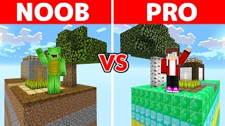 NOOB vs PRO CHUNK BATTLE IN MINECRAFT [upl. by Birdella463]