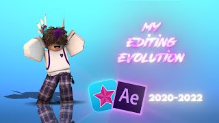 MY EDITING EVOLUTION 20202022 [upl. by Arama]