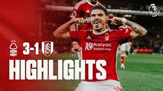 Reds on FIRE 🔥  Forest 31 Fulham  Premier League Highlights [upl. by Kcirdehs]