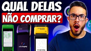 Qual a MELHOR Maquininha de Cartão Ton ou PagBank ou InfinitePay [upl. by Nessy]