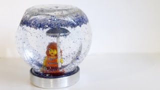 How to make a homemade snowdome [upl. by Hakaber223]