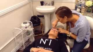 How to wax your eyebrows how to do Brow shaping Brows by [upl. by Nad401]