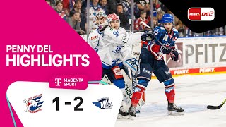 Adler Mannheim  Schwenninger Wild Wings  Highlights PENNY DEL 2223 [upl. by Madaih413]