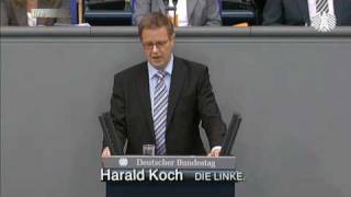 Harald Koch DIE LINKE Boni kappen und dafür langfristiges soziales Wirtschaften fördern [upl. by Hild]