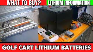 Golf Cart Lithium Battery Overview [upl. by Bob]