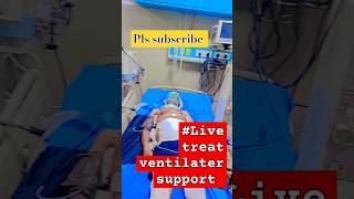 Patient on ventilator support  live treat patients on ventilator support [upl. by Panchito]