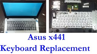 Asus x441 keyboard replacement [upl. by Corwun]