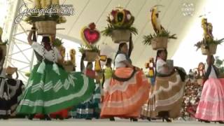 Guelaguetza 2016 Diosa Centéotl y Chinas Oaxaqueñas quotGenovevaquot 25 de julio 10am  114 [upl. by Greta]