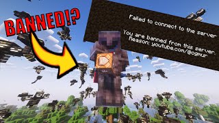 Minecraft Griefing  BANNING ADMINS FROM THEIR OWN SERVER Episode 19 [upl. by Aoh]