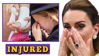 INJURED⛔ Princess Kate Worried as Princess Charlotte shatters her Ankle while doing Gymnastics [upl. by Clifford]