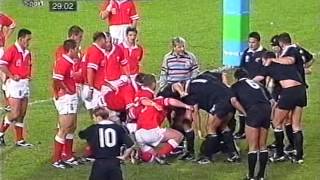 New Zealand 34 vs 9 Wales 31051995 Rugby World Cup [upl. by Desberg]